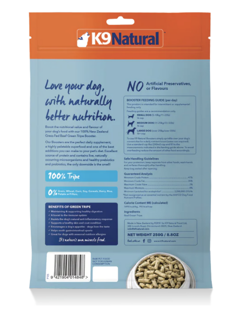 Load image into Gallery viewer, K9 Natural Beef Tripe Booster - Discover Dogs