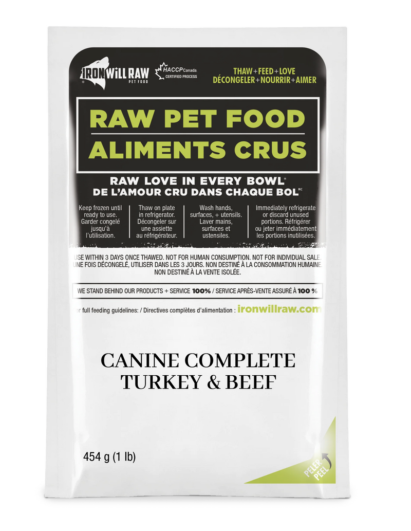 Load image into Gallery viewer, Iron Will Raw Canine Complete Turkey & Beef Dinner