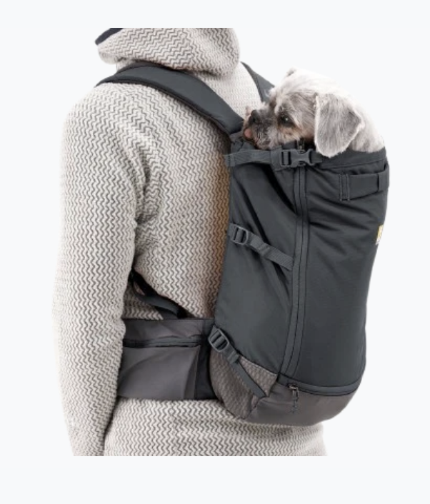 Load image into Gallery viewer, Ruffwear Hitch Hiker Dog Backpack Carrier Basalt Grey