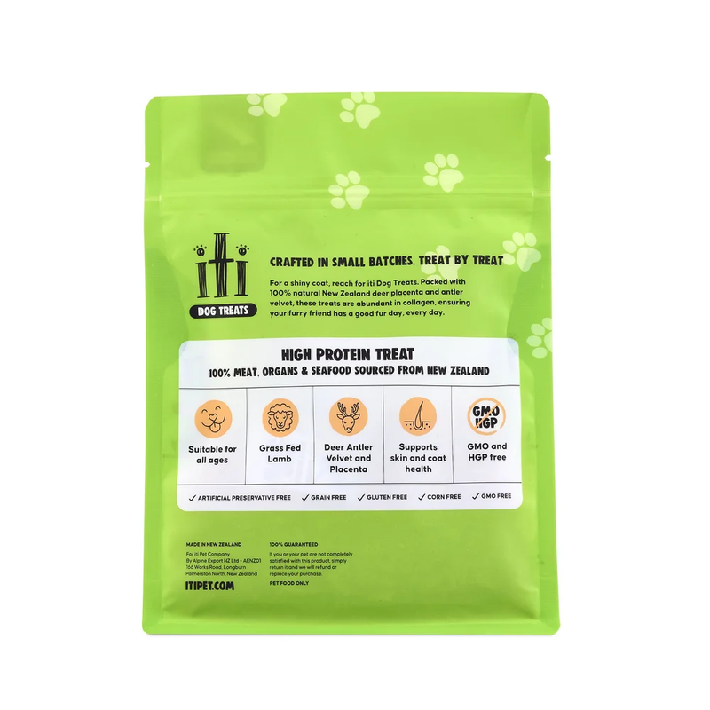 Load image into Gallery viewer, Iti Skin & Coat Lamb Jerky Bits - Discover Dogs