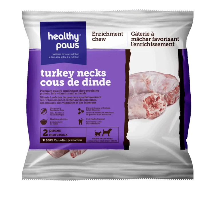 Load image into Gallery viewer, Healthy Paws Turkey Necks 1lb