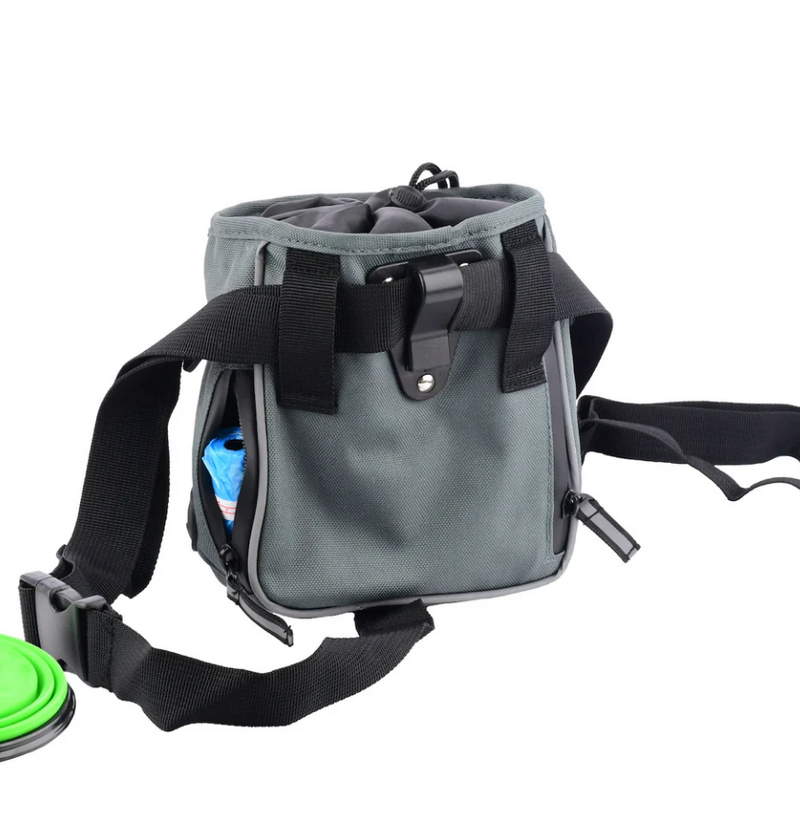Load image into Gallery viewer, 2 Hounds Treat Bag Training Pouch with Collapsible Water Bowl