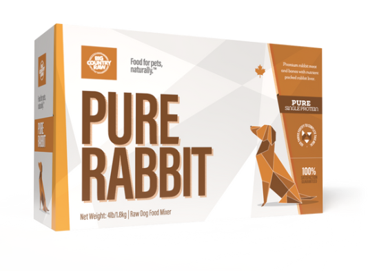 Load image into Gallery viewer, Big Country Raw Pure Rabbit 4lb