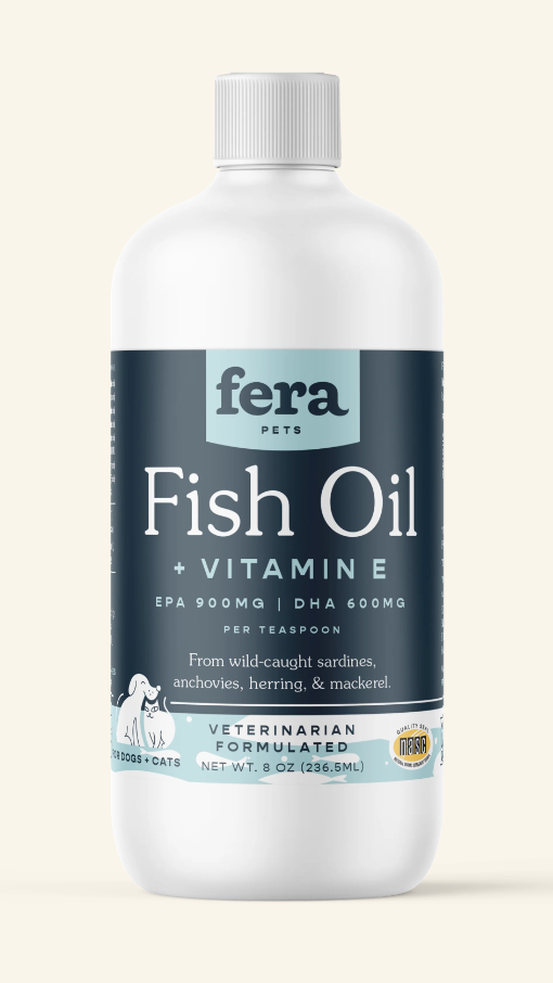 Fera Pet Organics Fish Oil for Dogs & Cats