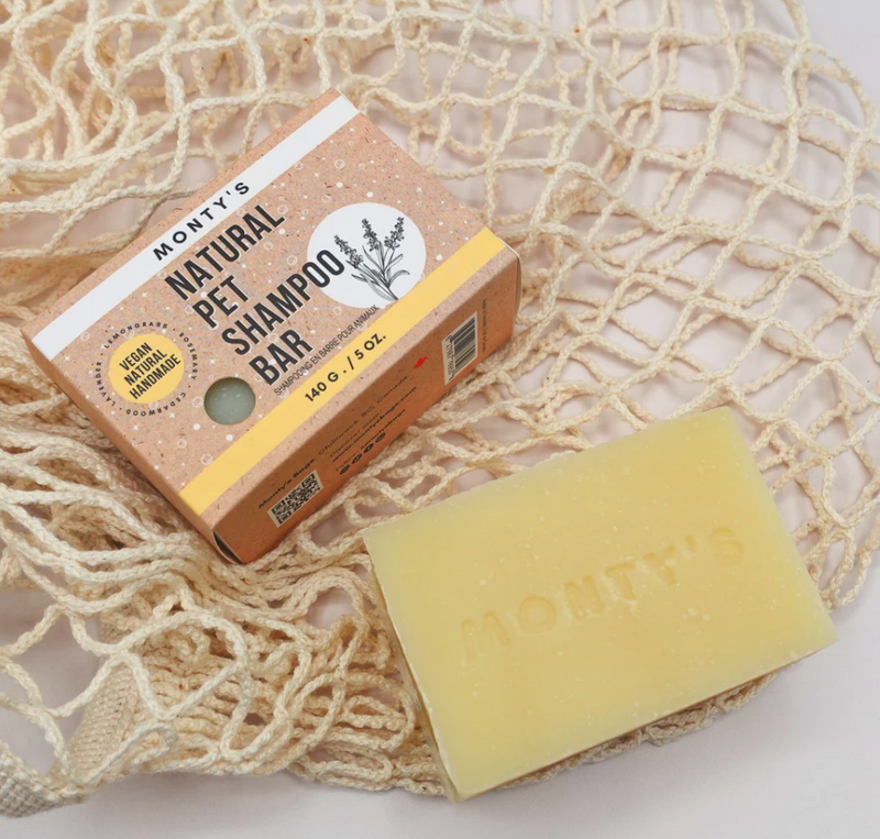 Load image into Gallery viewer, Monty's Natural Pet Shampoo Bar