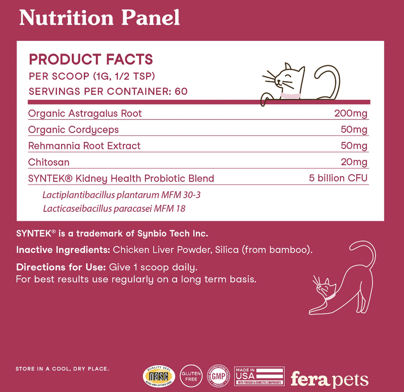 Load image into Gallery viewer, Fera Pet Organics Kidney Support for Cats