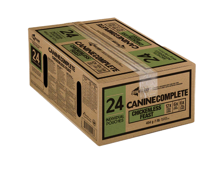 Load image into Gallery viewer, Iron Will Raw Canine Complete Chickenless Feast 24lb