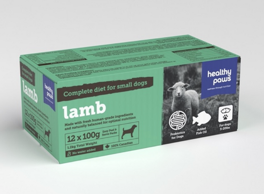 Healthy Paws Complete Dinner Lamb 12 x 100g