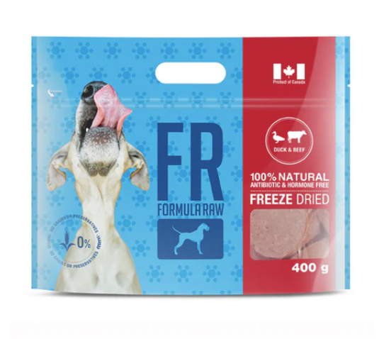 Formula Raw Freeze Dried Duck & Beef for Dogs