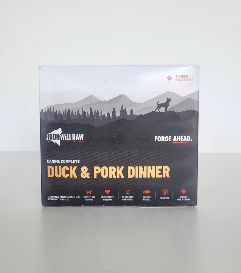 Load image into Gallery viewer, Iron Will Raw Canine Complete Duck & Pork Dinner