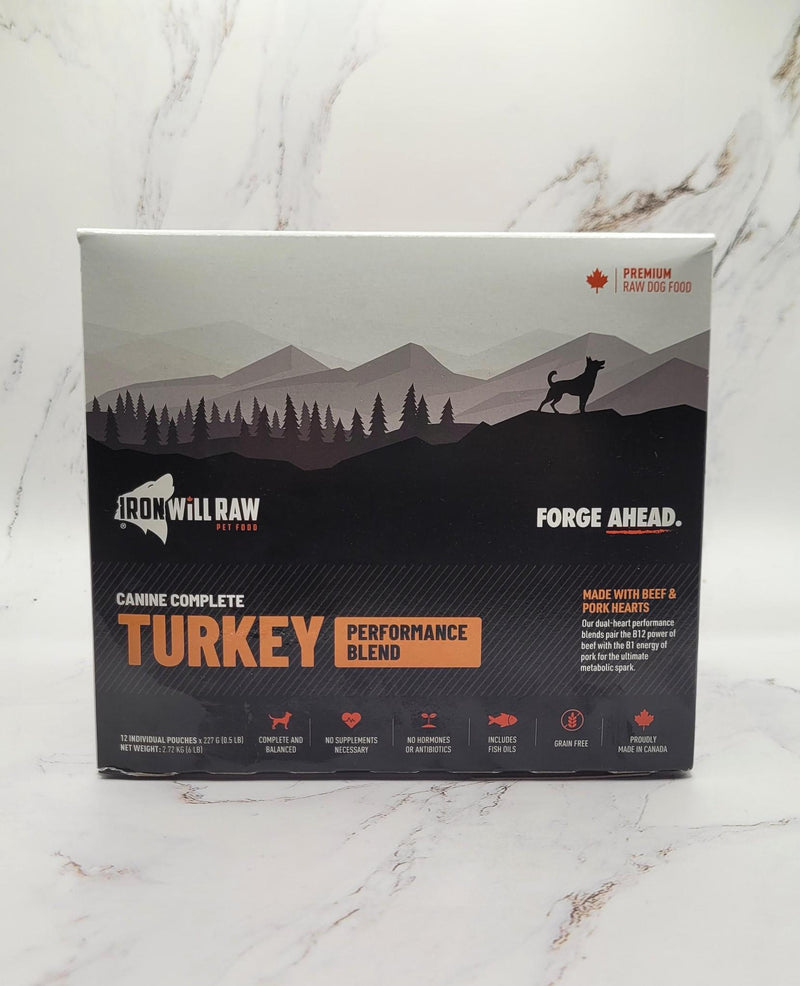 Load image into Gallery viewer, Iron Will Raw Canine Complete Turkey Performance Blend