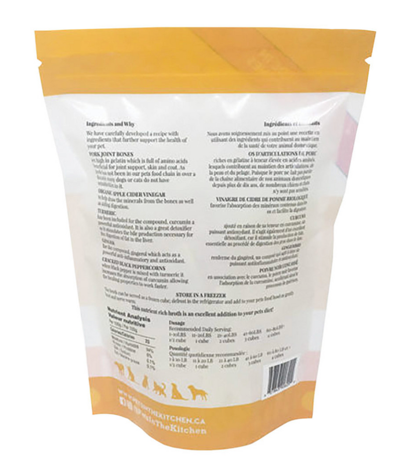 Load image into Gallery viewer, Pets In The Kitchen Frozen Pork Bone Broth 550ml