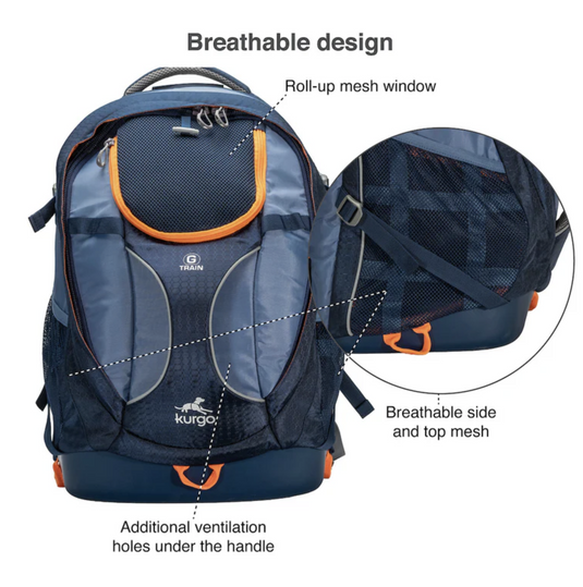 Kurgo Dog/Cat G-Train Carrier Backpack Black
