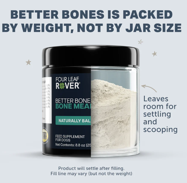 Load image into Gallery viewer, Four Leaf Rover Better Bones - Dried Bone For Homemade Diets 250g