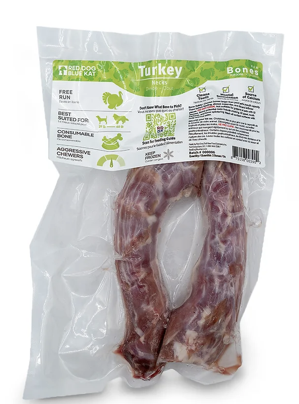 Load image into Gallery viewer, RDBK Turkey Necks 1lb - Discover Dogs