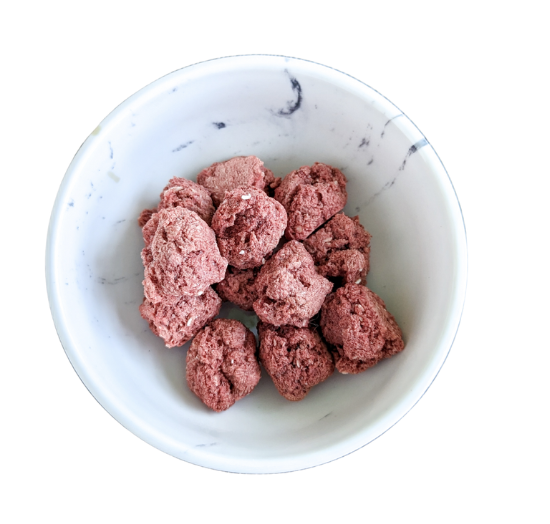Load image into Gallery viewer, MIMI & SOSO Freeze Dried Mini Bison Meatballs 50g