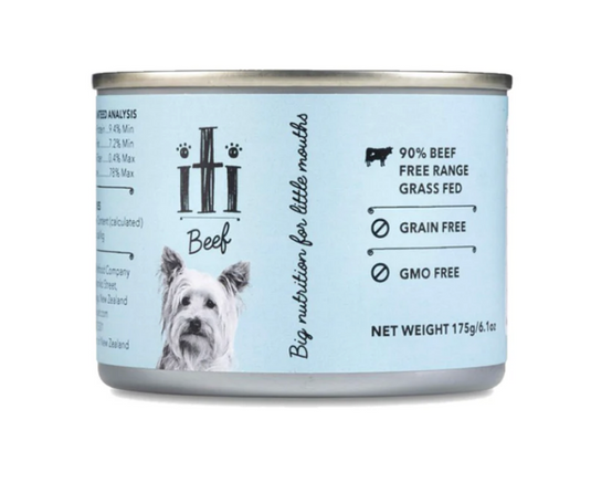 Iti Biti GF Beef Dog Can 175g