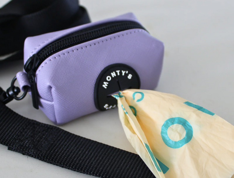 Load image into Gallery viewer, Monty's PU Vegan Leather Poop Bag Dispenser