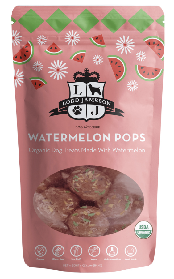 Load image into Gallery viewer, Lord Jameson Organic Watermelon Pops 170g
