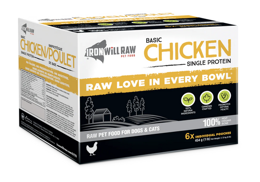 Iron Will Raw Basic Chicken 6lb
