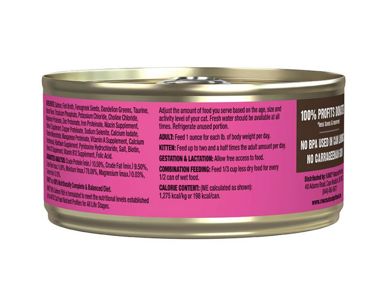 Load image into Gallery viewer, Rawz Cat Can Salmon Pate 155g
