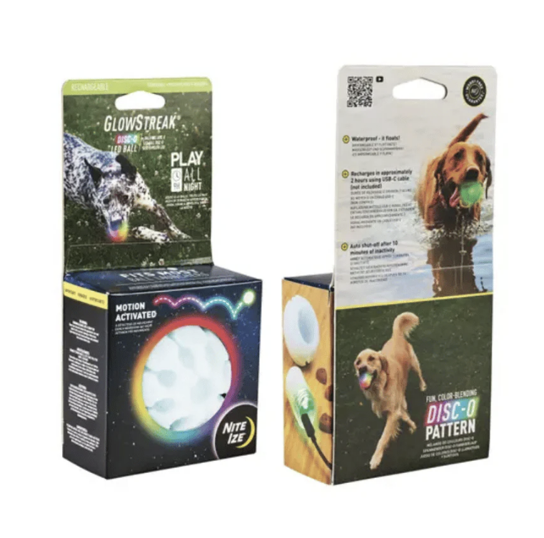 Load image into Gallery viewer, Nite Ize GlowStreak Wild Rechargeable LED Ball Disc-O