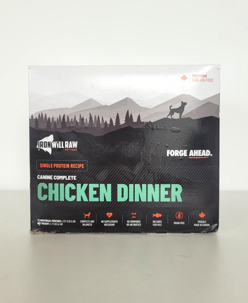 Load image into Gallery viewer, Iron Will Raw Complete Chicken Single Protein 6lb