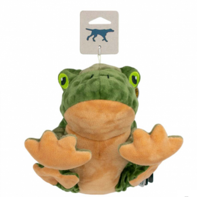 Tall Tails - Animated Plush Frog Dog Toy - 9