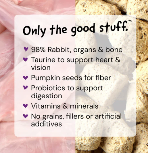 Load image into Gallery viewer, Stella & Chewy's Cat Freeze-Dried Absolutely Rabbit Morsels 8 oz