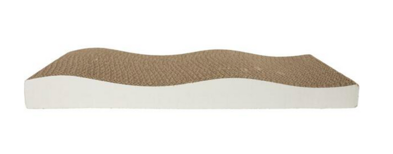 Load image into Gallery viewer, Bad Kitty Making Waves Cardboard Scratcher