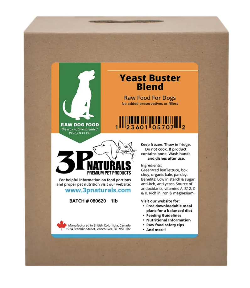 Load image into Gallery viewer, 3P Yeast Buster Veg Blend - Discover Dogs