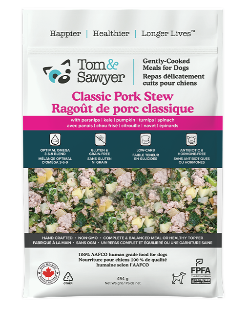 Load image into Gallery viewer, Tom & Sawyer Dog Gently Cooked Classic Pork Stew 454g