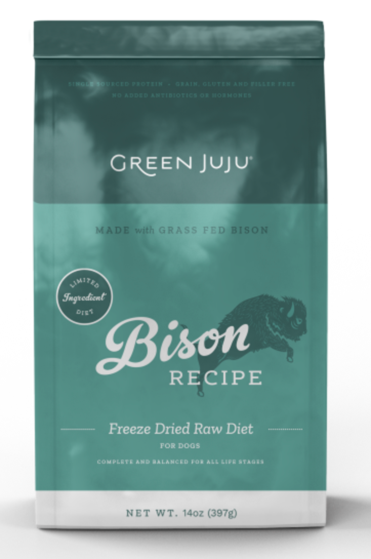 Load image into Gallery viewer, Green Juju Bison Freeze Dried 14oz