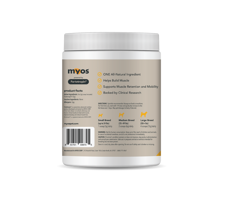 Load image into Gallery viewer, Myos Pet Canine Muscle Formula 12.7oz