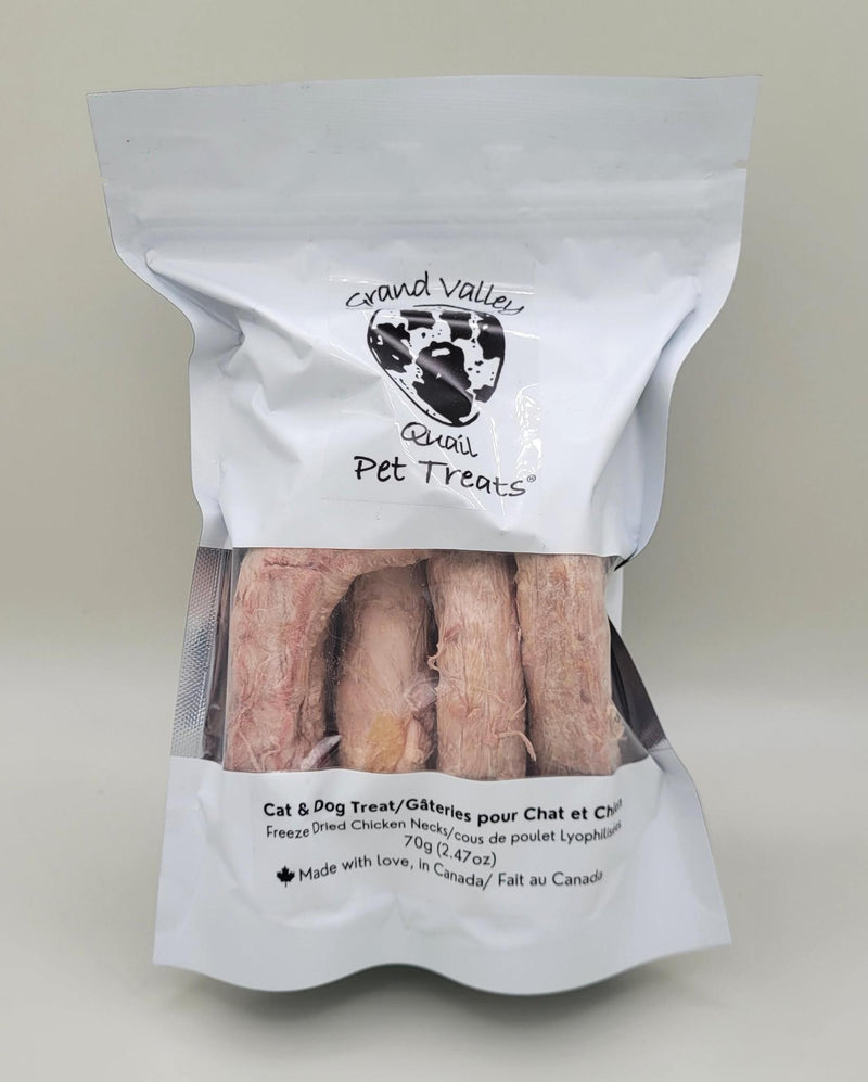 Load image into Gallery viewer, Grand Valley Freeze Dried Chicken Necks 70g