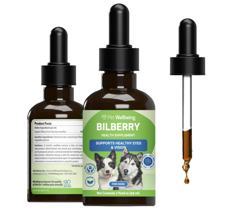 Load image into Gallery viewer, Pet Wellbeing Bilberry Supports Healthy Vision & Capillaries in Dogs - Discover Dogs