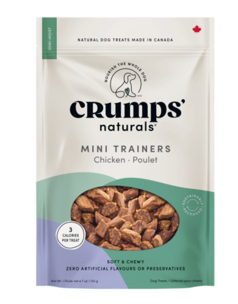 Load image into Gallery viewer, Crumps' Naturals Dog Mini Trainers Semi-Moist Chicken 132g