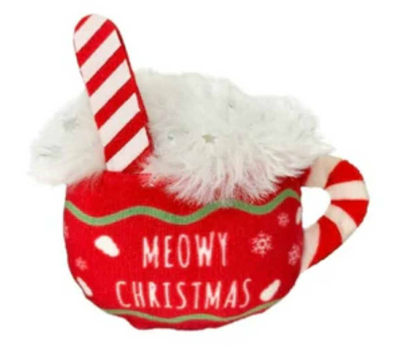Load image into Gallery viewer, Kong Holiday Scrattle Cat Cafe Assorted
