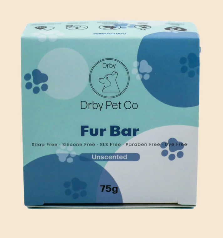 Load image into Gallery viewer, Drby Pet Co Fur Bar Unscented 75g