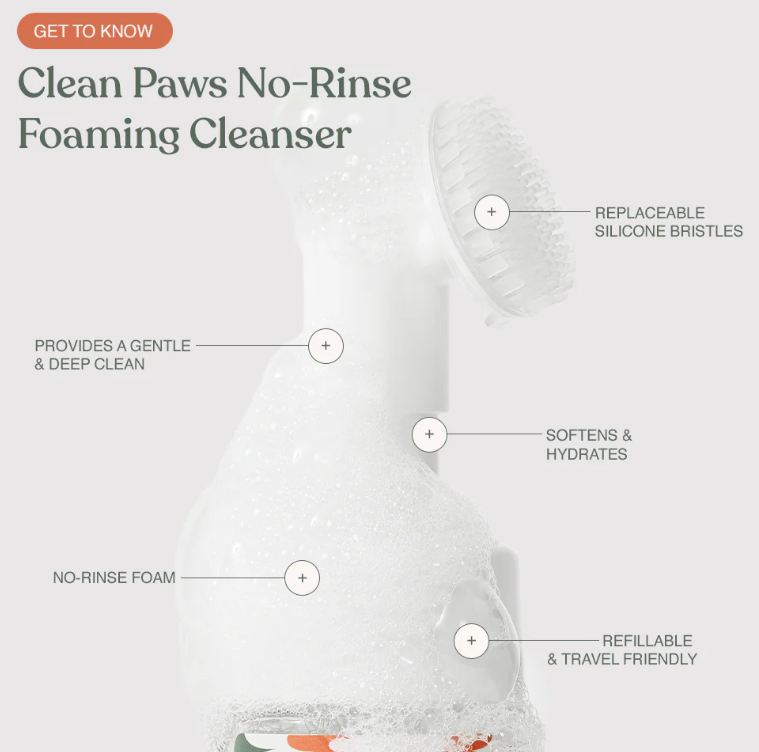 Load image into Gallery viewer, Dandylion Clean Paws No-Rinse Foaming Cleanser