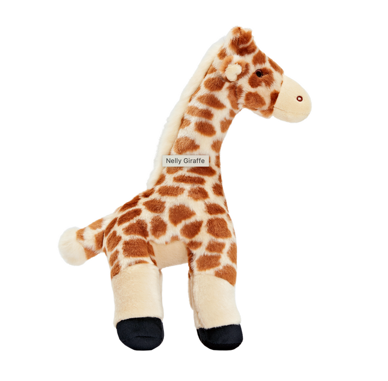 Load image into Gallery viewer, Fluff & Tuff Nelly Giraffe 13''