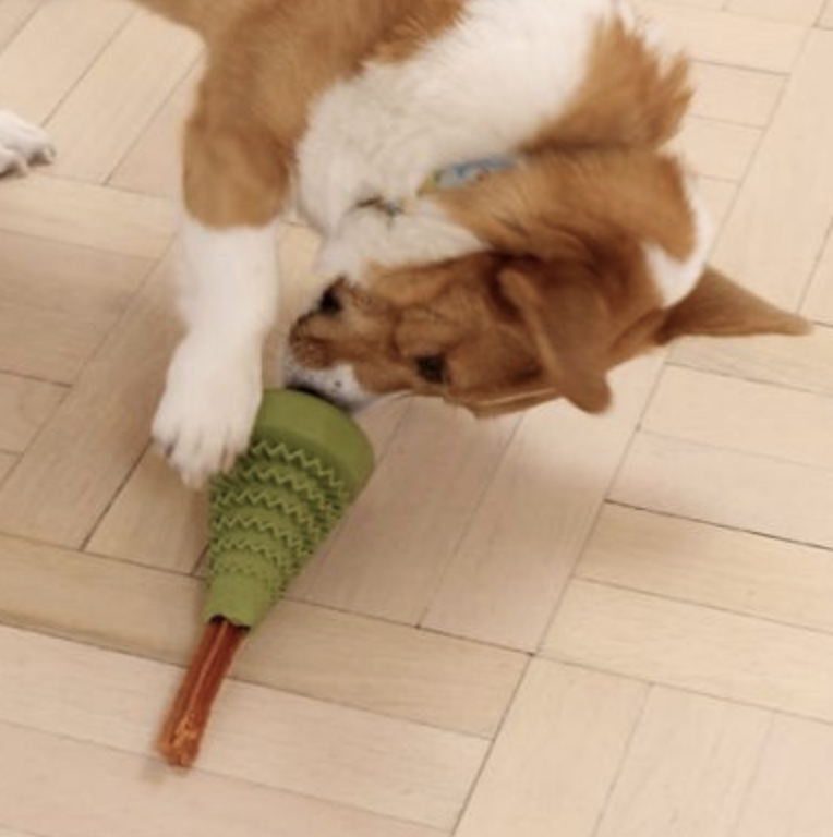 Load image into Gallery viewer, Tall Tails Natural Rubber Evergreen Toy