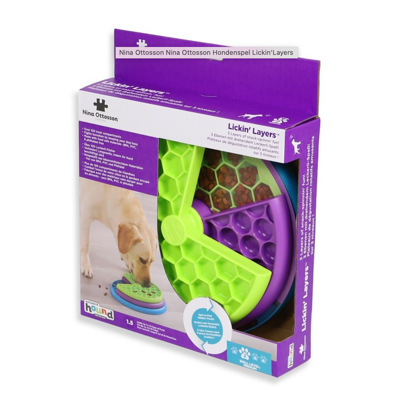 Load image into Gallery viewer, Nina Ottosson Lickin' Layers Slow Feeder