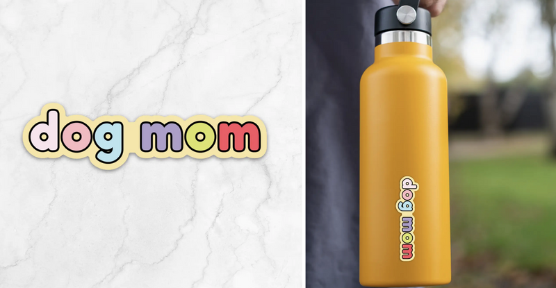 Load image into Gallery viewer, Monty's Dog Mom Vinyl Sticker