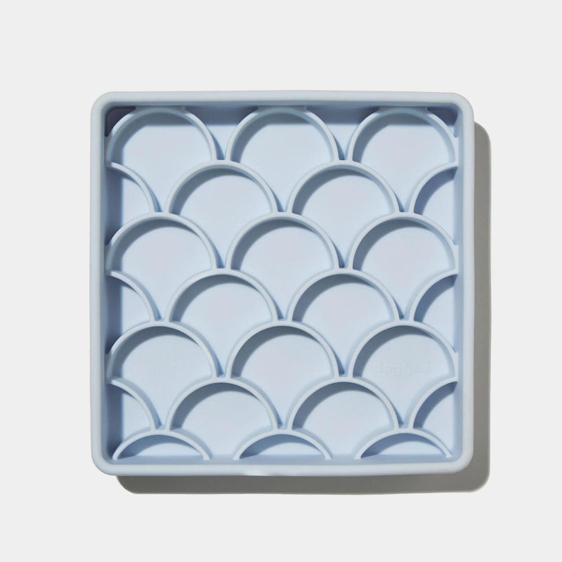 Load image into Gallery viewer, Dogged 3 in 1 Fish Scale Slow Feeder Bowl Sky
