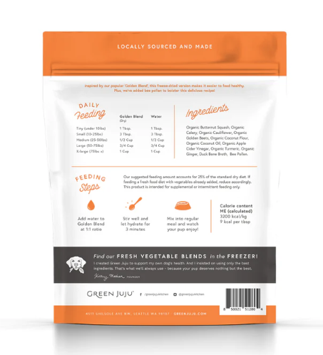 Green Juju Freeze-Dried Golden Blend
