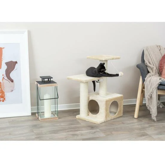 Load image into Gallery viewer, Trixie Valencia Scratching Post Tower Condo Perch 28"