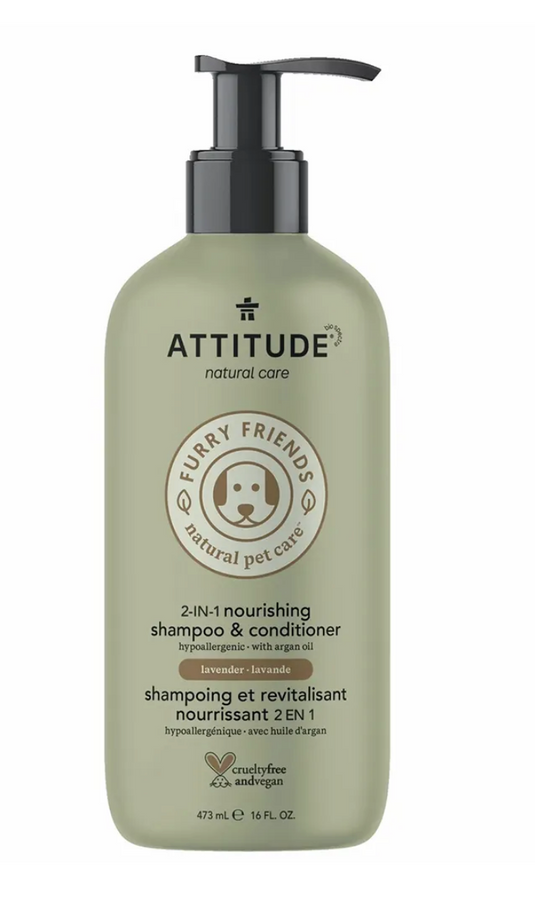 Attitude 2-in-1 Nourishing Shampoo & Conditioner Lavender