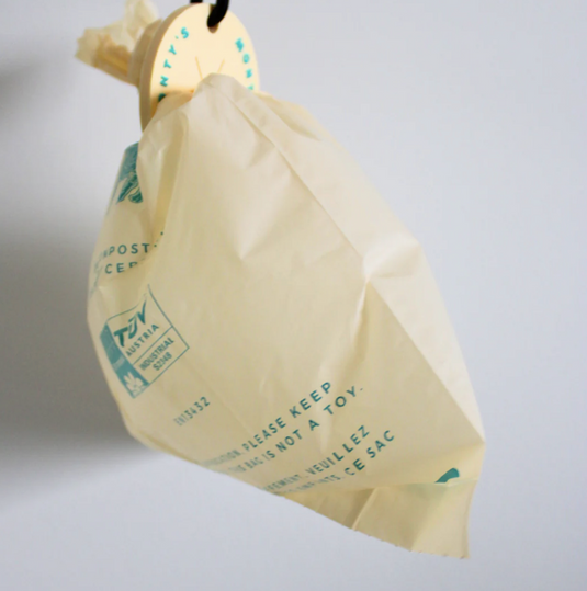 Monty's Silicone Used Poop Bag Holder