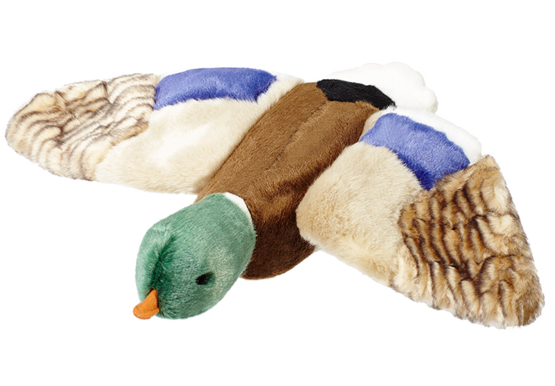 Load image into Gallery viewer, Fluff & Tuff Mallard Duck 13'' - Discover Dogs